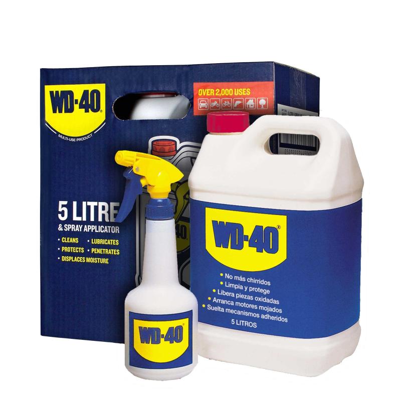 Líquido multiusos WD40 5 Litros + Pulverizador WD 40