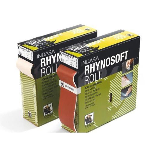 Rolo de Lixa Indasa Rhynosoft 115mm x 25 metros P220