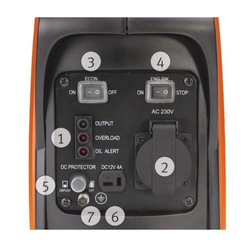 Gerador Inverter a gasolina UNICRAFT PG-I 8 SR