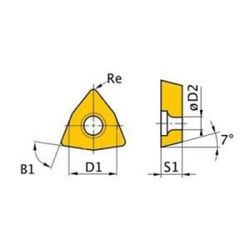 Conjunto 5 pastilhas HM 3441759 Optimum Maschinen