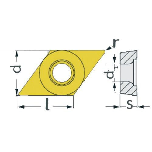 Conjunto 5 pastilhas HM 3441758 Optimum Maschinen