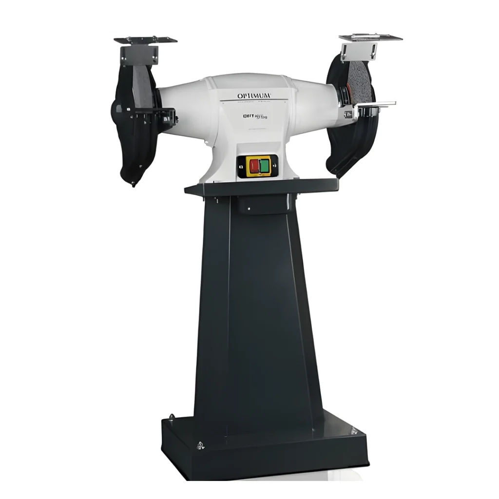 Esmeriladora 1100 Watts com Base e Aspiração Optimum Maschinen GZ 25DD