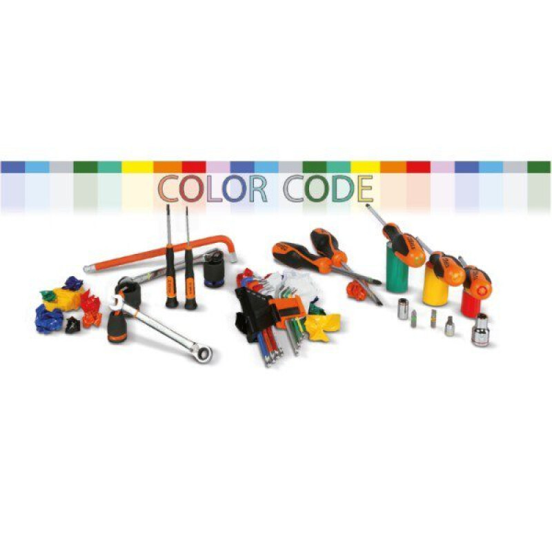 Jogo 8 chaves em "L" Torx BETA 97BTX-C/SC8 - Color Code