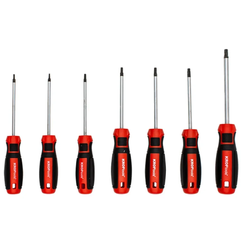 Kit 7 chaves punho TORX T10 até T40