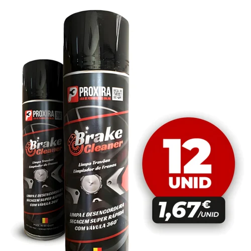 Caixa 12 Sprays Limpa Travões Proxira 500ml