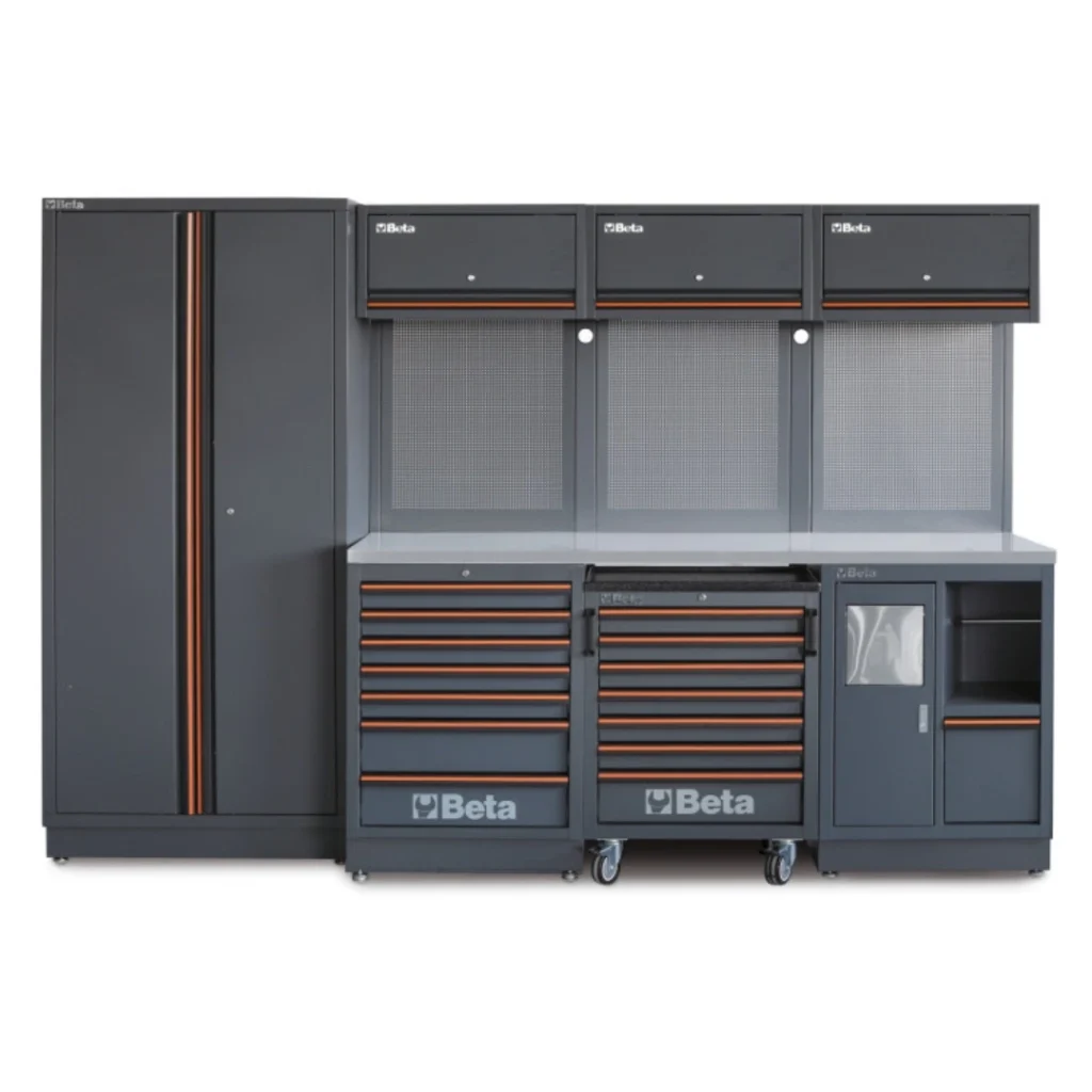 Combinação de mobiliário modular para oficina C45PRO 2.0 X