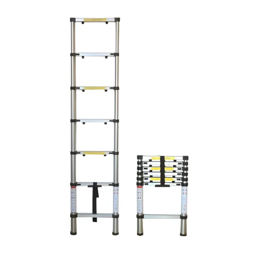 Escada telescópica de 9 degraus