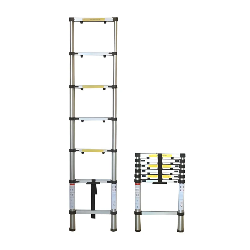 Escada telescópica de 9 degraus