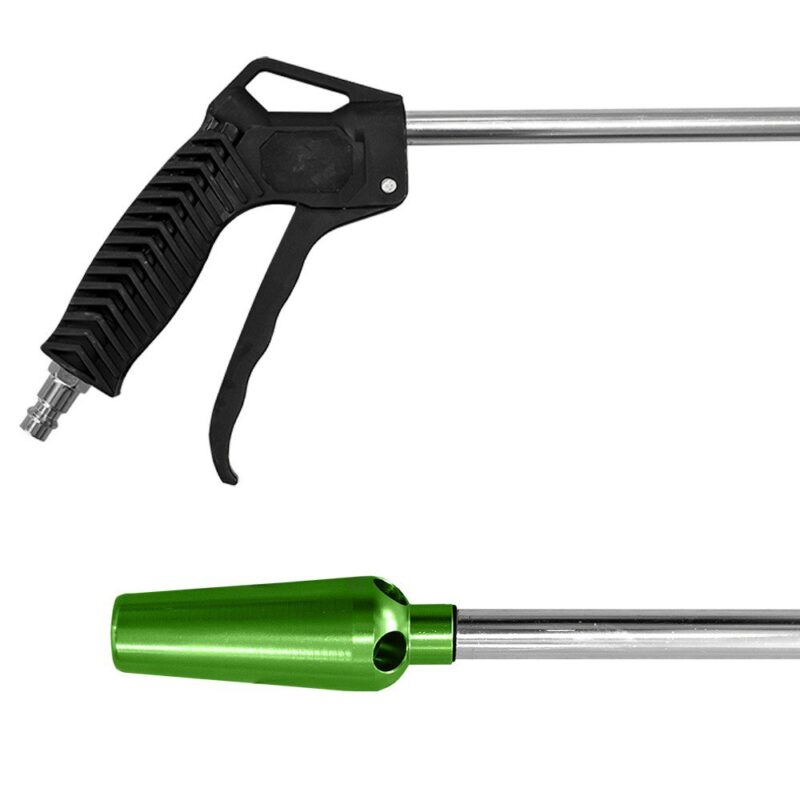 Pistola de Sopro extra longa com bocal de grande caudal