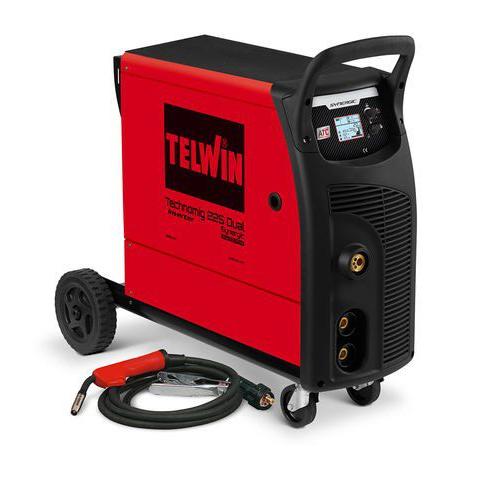 Aparelho soldar TELWIN Technomig 225 dual synergic + oferta