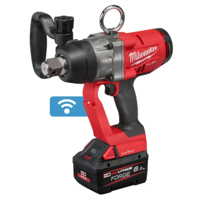 Chave Rodas 1_ 2400Nm Desaperto Milwaukee + 2 BAT 18V 8Ah - 2