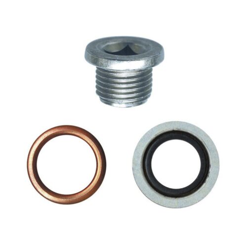 Bujão com 2 anilhas para cárter M16-1,5 X 12 mm