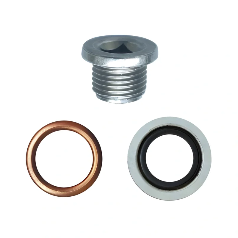 Bujão com 2 anilhas para cárter M16-1,5 X 12 mm