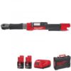 Chave dinamométrica 1/2" Milwaukee 20-200Nm + 1 baterias + carregador + caixa