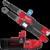 Chave dinamométrica 1/2" Milwaukee 20-200Nm + 1 baterias + carregador + caixa