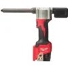 Rebitadora 12V Milwaukee M12 BPRT + 1 Baterias Ah + carregador + mala - 7