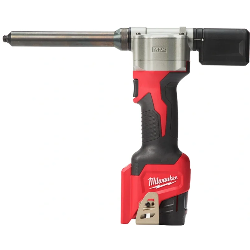 Rebitadora 12V Milwaukee M12 BPRT + 1 Baterias Ah + carregador + mala - 7