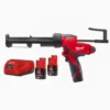 Pistola Silicone Milwaukee M12 PCG/310C-0 + 2 baterias 12V 2Ah + carregador