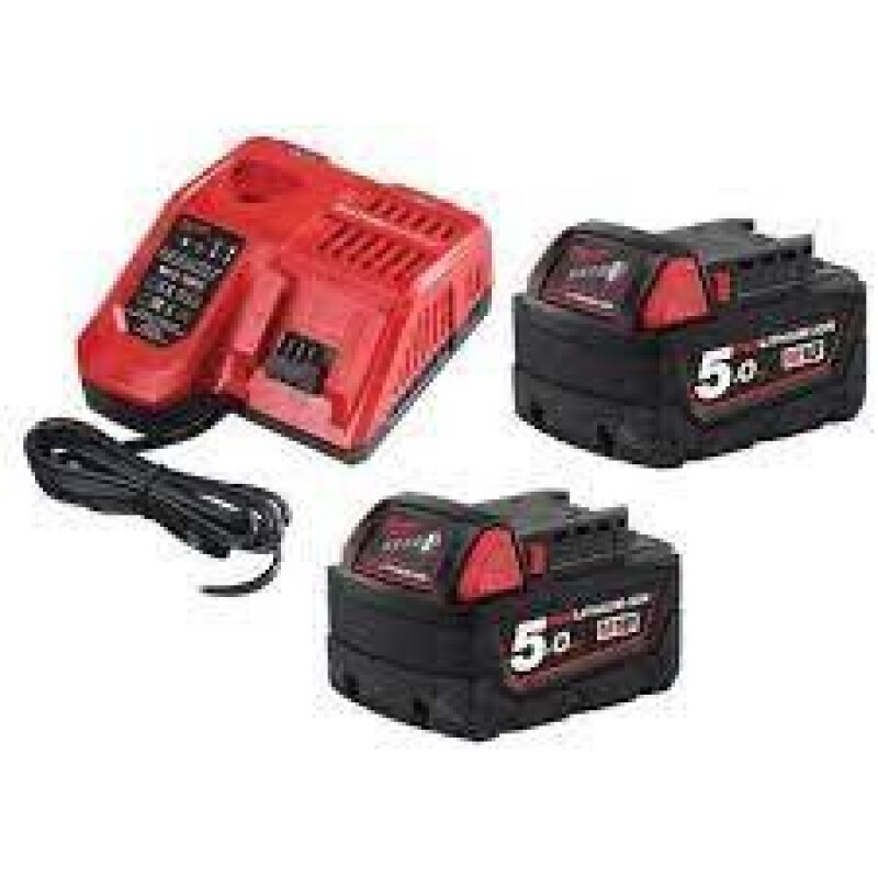 Martelo combinado Milwaukee M18 FH-OX + 2 baterias 5Ah e carregador