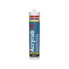 Selante acrílico Soudal Acryrub 310ml branco