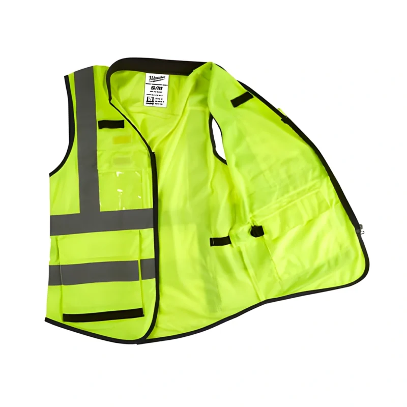 Colete de segurança de alta visibilidade Milwaukee Premium (amarelo) L/XL