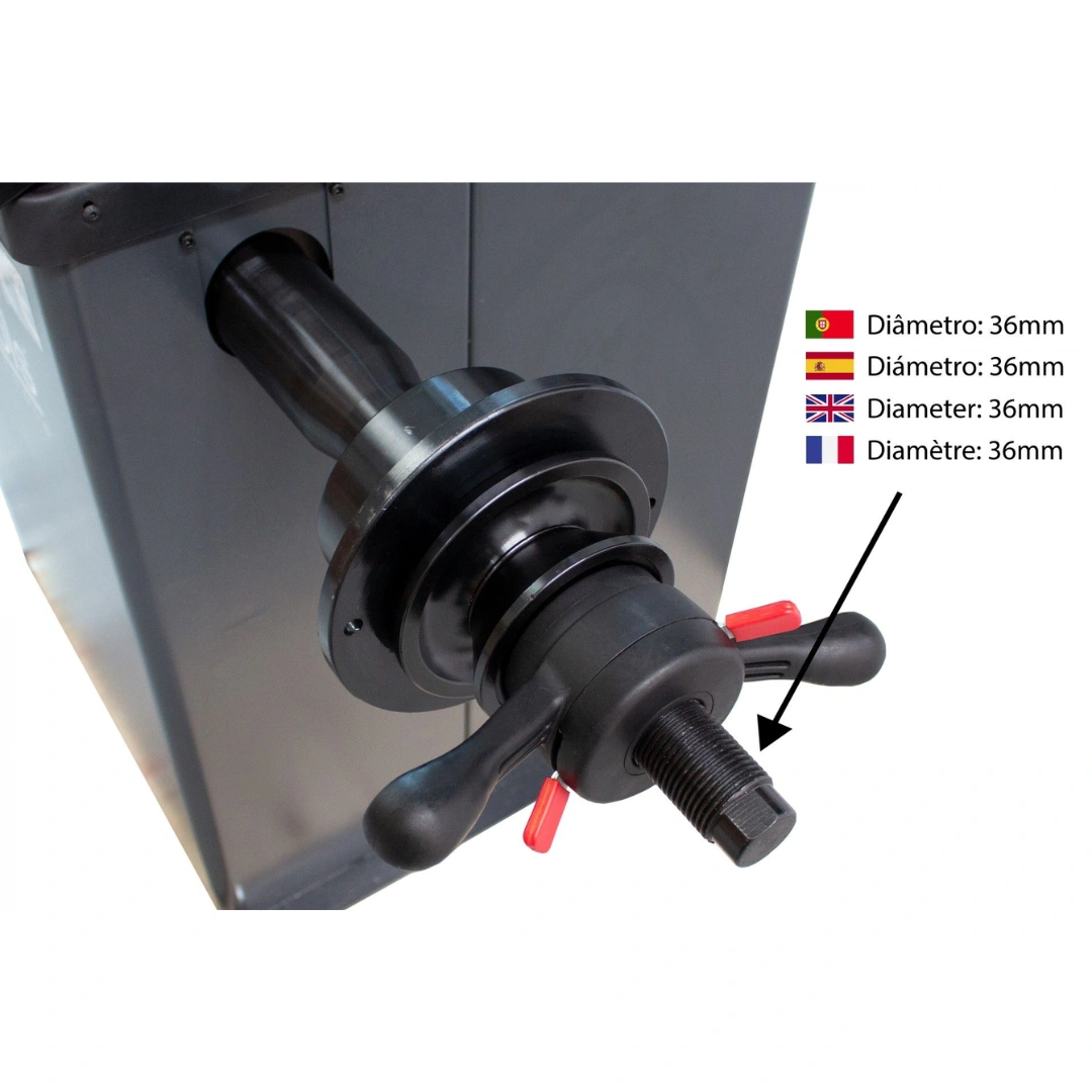 Kit Máquinas de Montar_Desmontar_Calibrar Pneus – Kroftools - 16