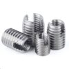 Saco 10 insertos auto-roscantes M5x0,8x10mm