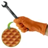 Luvas Descartáveis Laranja Texturizadas XL – 90un. JBM - 1