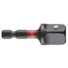 Adaptador MILWAUKEE 1/4" HEX com quadra 1/2"