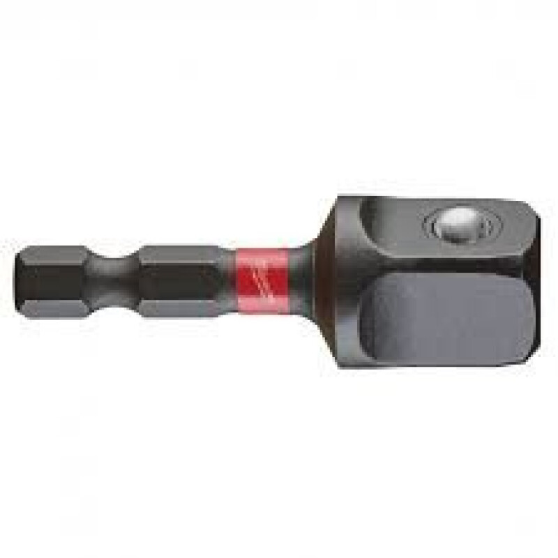 Adaptador MILWAUKEE 1/4" HEX com quadra 1/2"