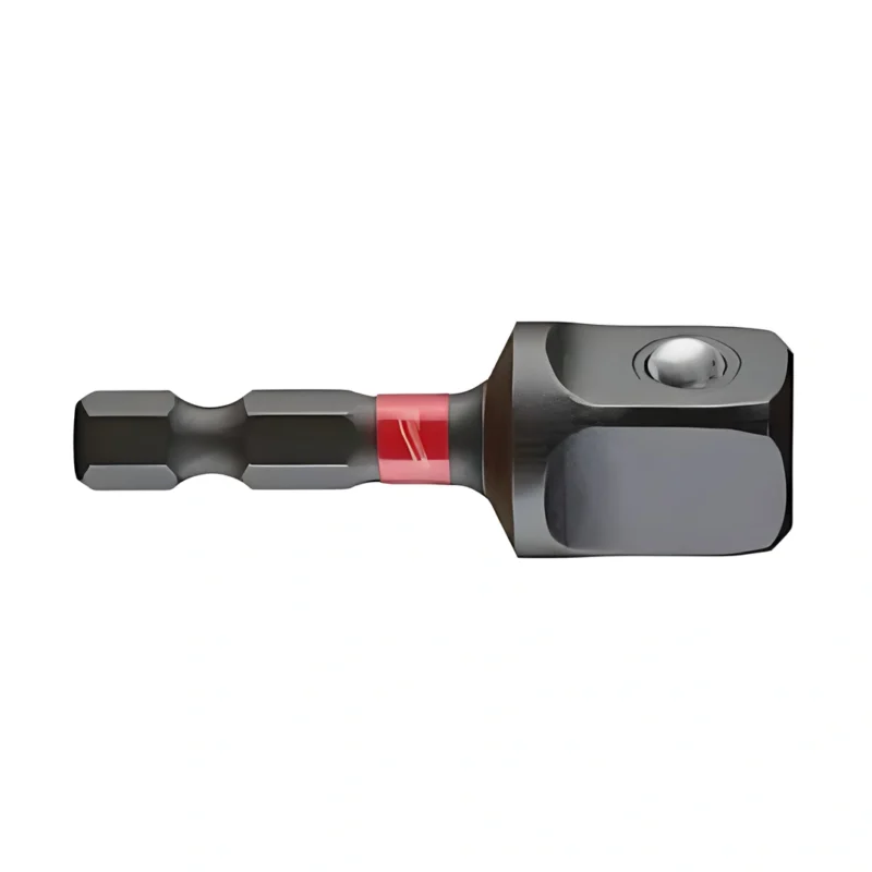 Adaptador MILWAUKEE 1/4" HEX com quadra 1/2"