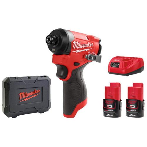 Aparafusadora impacto 1/4" HEX Milwaukee M12 FID2-202X