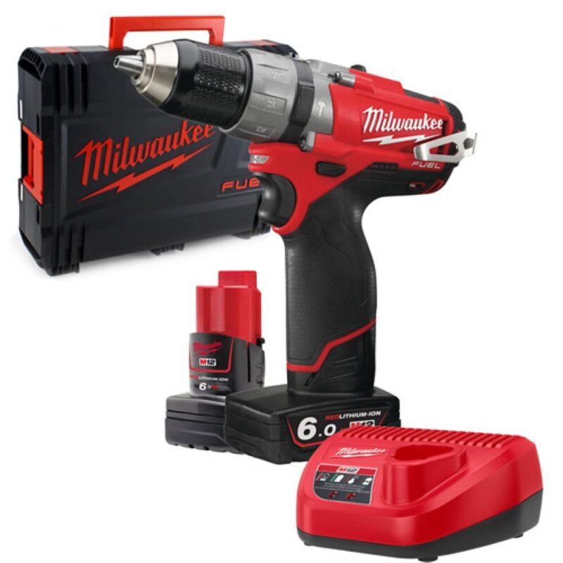 Berbequim com Percussão Subcompacto Milwaukee M12 FPD2-402X