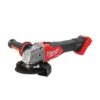 Rebarbadora de acabamentos Milwaukee M18 FSAG125X-0X FUEL™ 125MM + Kit 2 baterias 5Ah M18 B5 + carregador