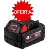 Rebarbadora de acabamentos Milwaukee M18 FSAG125X-0X FUEL™ 125MM + Kit 2 baterias 5Ah M18 B5 + carregador - OFERTA BAT.