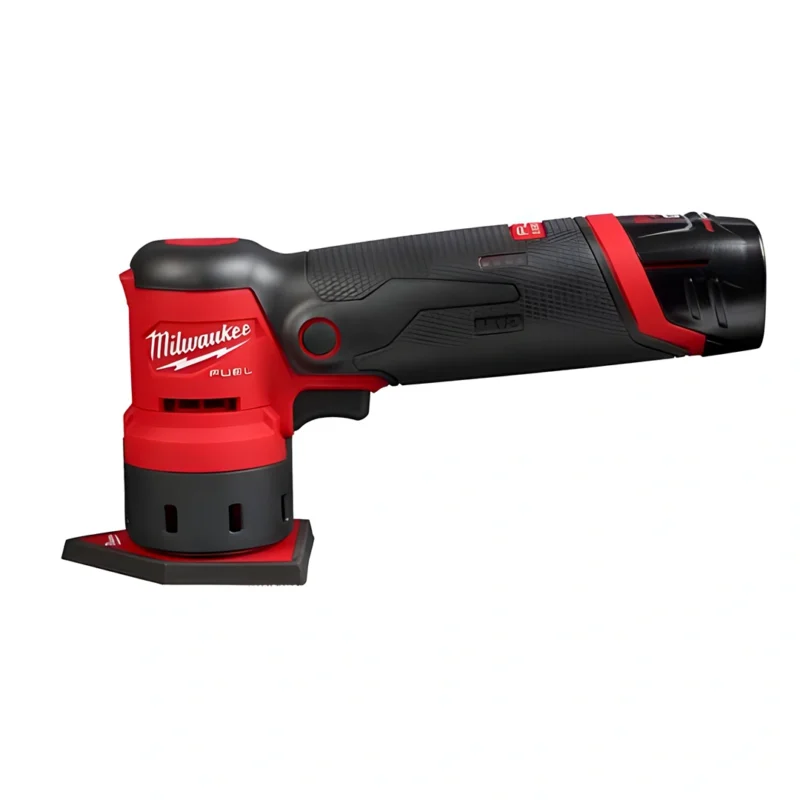 Lixadora de Detalhes Subcompacta Milwaukee M12 FDSS-422X + bateria + carregador