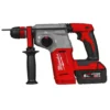Martelo combinado Milwaukee SDS-PLUS sem escovas 26mm com FIXTEC™ + 2 bat 5Ah + carregador - 1