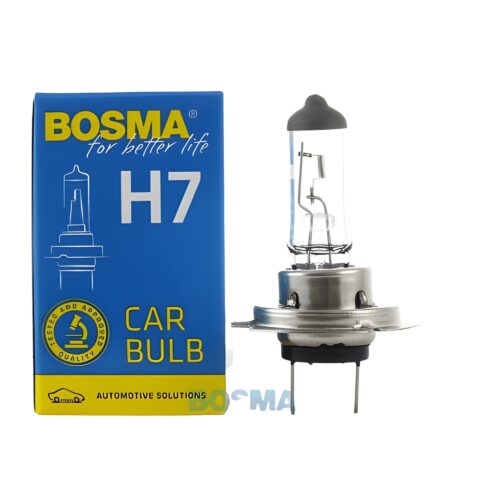 Conjunto 100 Lâmpadas Auto Bosma H7 12V 55W PX 26d