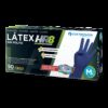 Caixa 50 luvas Latex azuis extra resistentes - XL