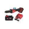 Retificadora de interiores com interruptor deslizante e velocidade variável Milwaukee M18 FDGROVB-502X + 2 bat 5Ah + carregador