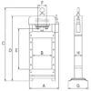 Prensa Hidráulica BETA 3028