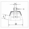 Catrabucha 100mm arame ondulado M14 para rebarbadora