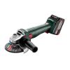 Rebarbadora sem fio Metabo W 18 7-125 + 2 bat 4Ah e carregador