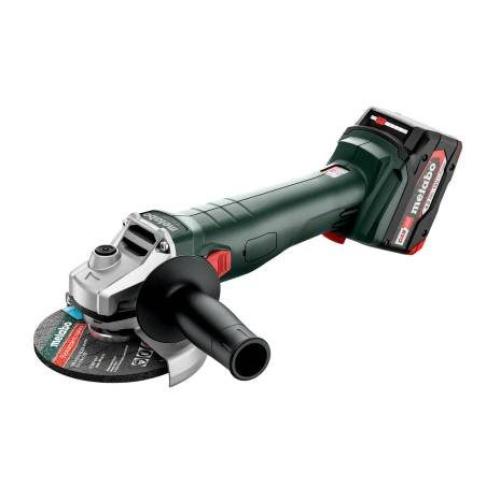 Rebarbadora sem fio Metabo W 18 7-125 + 2 bat 4Ah e carregador