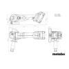 Rebarbadora sem fio Metabo W 18 L BL 9-125 + 2 bat 4Ah e carregador