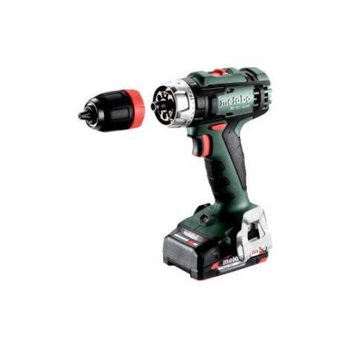 Berbequim-aparafusadora sem fio BS 18 L Quick METABO + 2 bat 2Ah + carregador