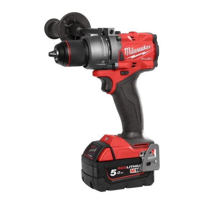 PowerPack Milwaukee M18 FPP2F3-502X Berbequim com percussão M18 + Chave de impacto M18 + 2 bat 5Ah + carregador + 2 HD-Box