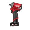 PowerPack Milwaukee M12 FPP2H2-402X Berbequim com percussão + Chave de impacto subcompacta + 2 bat 4Ah + carregador + HD-box