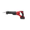 Serra sabre Sawzall™ a bateria Milwaukee M18 BSX-402C + 2 baterias 4ah + carregador + OFERTA bat 4Ah