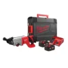 Martelo combinado Milwaukee SDS-Plus 26mm com punho em D + 2 bat 4Ah e carregador